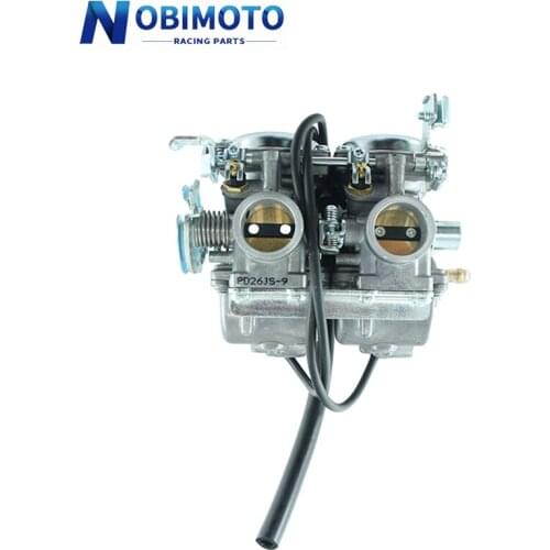 Two Cylinder PD26 26mm Carburetor 250cc for Honda 250cc Motorcycle Dirt Bike ATV HK-101