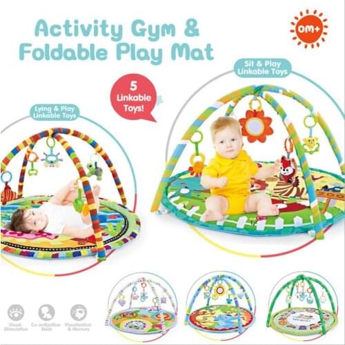 All-in-one Baby Play Mat Kindergarten Family Educational Childrens Carpet Crawling Learning Fitness Frame Game Crawling Toy