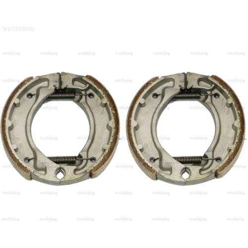 Brake Pads Shoe Drum set fit YAMAHA BW 200 (85-87) CV 50 (84) 80 (81-87) CW 50 Riva Zuma (89) DT 50 (87-91) DT 80 K Front Rear