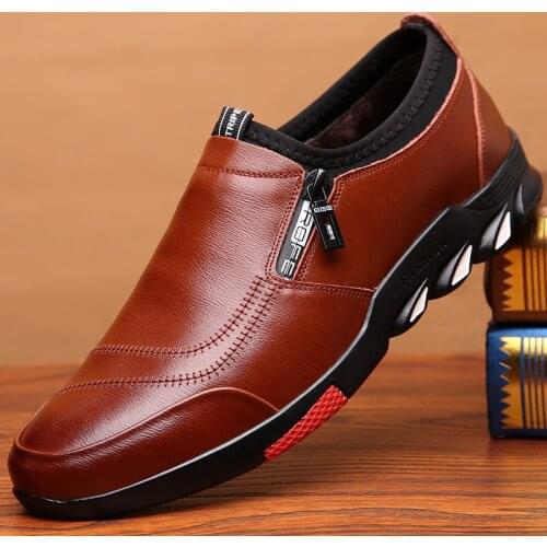 Mens Casual Shoes Handmade Mens Style Shoes Comfortable Lace Up Mens Moccasins Breathable Mens Loafers Big Size Sneakers