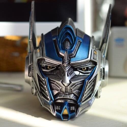 Ashtray Transformer Model Deformable Ashtray Hero Handicraft Ashtray Festival Creative Gift Resin Handicraft Home Decor Art96-1