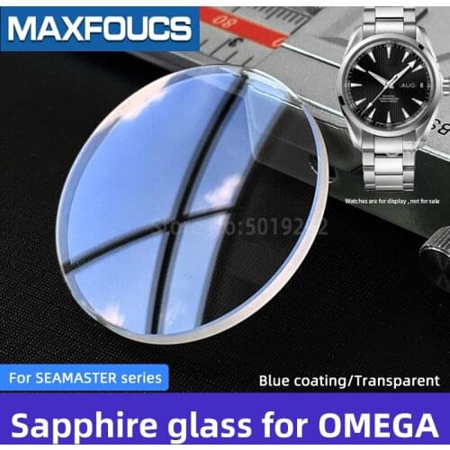 Sapphire crystal For SEAMASTER series 231.10.39.21.01.002/231.10.39.21.03.002 AR-coating Parts watch glass for OMEGA brand