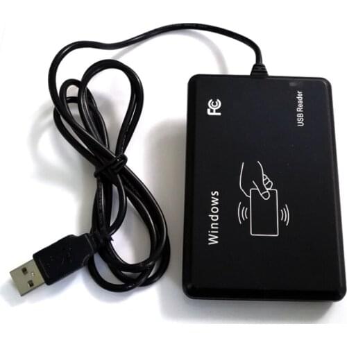 125KHz RFID ID Card USB Reader Copier EM4100 TK4100 Contactless Sensitivity Smart Card Support Window System Linux