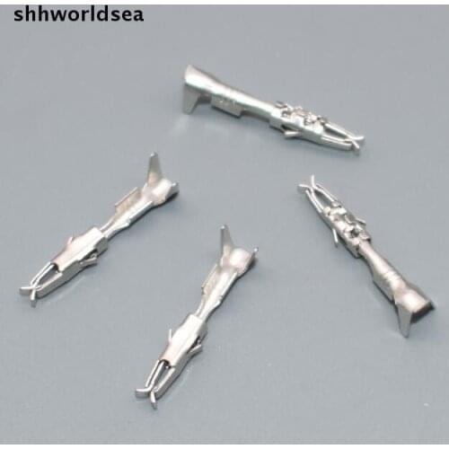 Shhworldsea DJ623-E1.5A 1.5 series car splices wire terminal Crimp terminal Non-insulated electrical female terminal connector