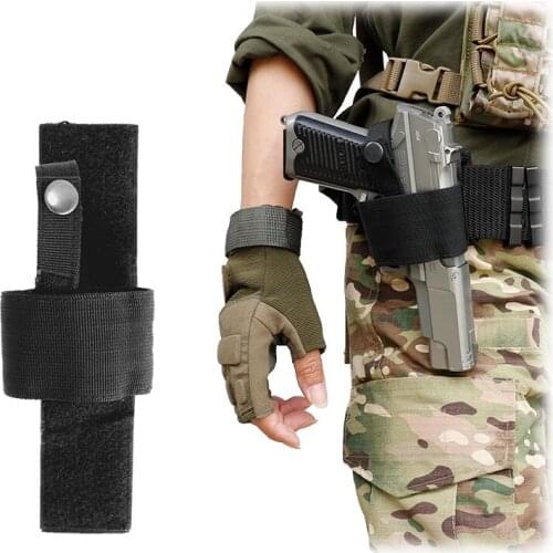 Universal Concealed Tactical Gun Holster Compact Pistol Handgun Waist Bag Hunting Accessories Airsoft Glock 17 Gun Case Holder