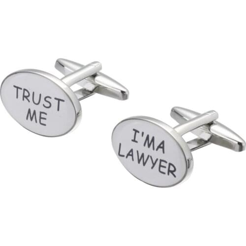 High quality KC star is my lawyer Cufflinks copper material men Wedding Shirts Cufflinks wholesale manufacturers