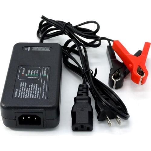 12V lithium battery charger lifepo4 battery charger for car and motorcycle