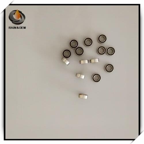 10pcs ABEC-7 SMR74-2RS SMR74 2RS 4x7x2.5 mm Stainless Steel bearing fishing reel bearings 4*7*2.5