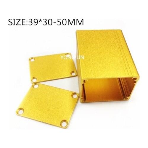 10pcs aluminum box39*30-50mm/Aluminum shell / mobile decoder shell / network adapter shell