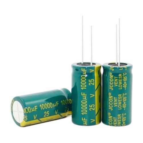 25V10000UF 18*35MM 10000UF 25V Aluminum Capacitors 100% good quality