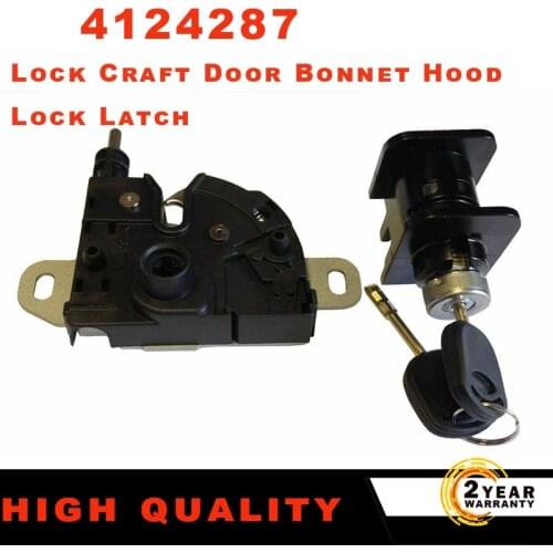 4124287 Lock Craft Door Bonnet Hood Lock Latch +2 Keys For FORD TRANSIT MK6 2000 - 2006 Transit CONNECT 2002-2015 YC1516B970AD