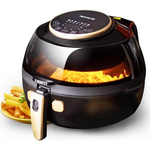 220V 5L Household Electric Air Fryer Automatic Oil Free Multifunctional Intelligent Electric Fryer With Visible Window EU/AU/UK