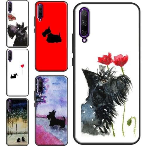 Westie Scottie Scottish Terrier Phone Case For Huawei Y3 II Y5 Y6 2017 Y7 2018 Y9 2019 Y5P Y6P Y7A 2020 Y9S Nova 5T 3 2 i