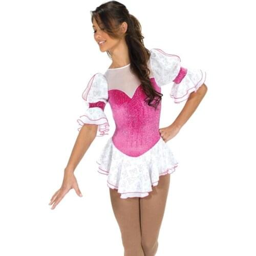 Hyun dance custom child adult figure skating suit Dragonfly skating training suit skirt performance HY857