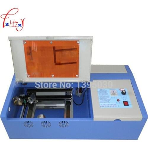 Hot Sale 1PC CO2 40W Laser Engraving Cutting Machine Engraver with go up and down function