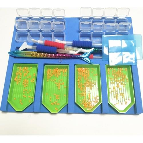 Huacan DIY Diamond Painting Storage Tool Set Diamond Embroidery Point Drill Pen Mosaic Accessories