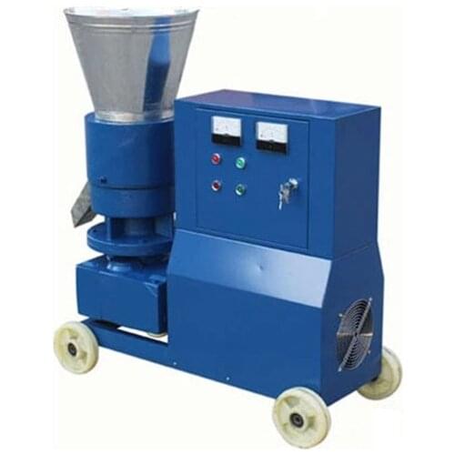 KL200C 7.5KW Biomass Pellet Machine Feed Wood Pellet Mill Machine Pellet Press With Star-delta Starting