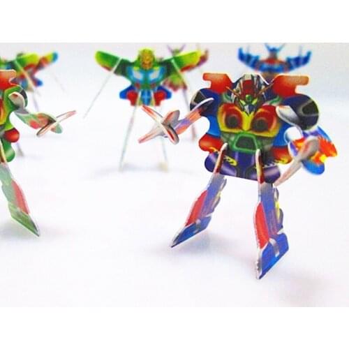 1Pcs 3D Mobile Suit Blocks DIY Building Single Bricks Parts Accessory Construct Magnet Model Educational Toys Mercury