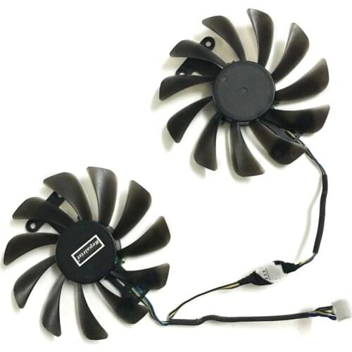 GeForce GTX 1080 1070 GPU VGA Cooler Alternative Cooling Fan For ZOTAC GTX1080 GTX1070 AMP Edition Video Cards As Replacement