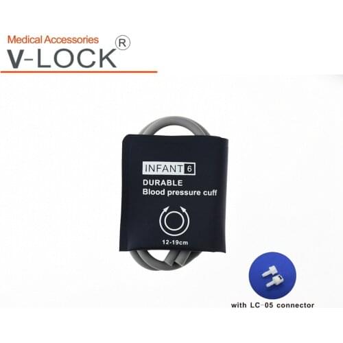 GE dash INFANT&PEDIATRIC arm double tube Reusable blood pressure cuff without bladder with connector LC05
