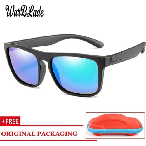 Cute Baby Polarized Sunglasses Kids Child Girls Boys Sport Goggles TR90 Polaroid Sun Glasses Shades Infant oculos With Box