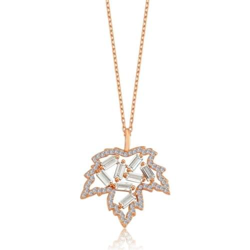 Trendy For Woman 925 Summer Fashion Jewelry Zircon Gift Necklace Cute Accessories High Quality Retro Crystal Pendant Swarovski