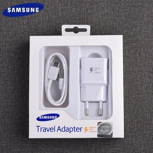 Original Samsung EP-TA20EWE 9V 1.67A EU US Fast Charger Adapter 120CM USB 3.1 Type C Cable For Galaxy A50 A71 A51 A31 S20 S10 S9