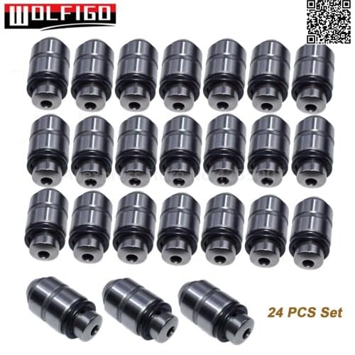 WOLFIGO 8 / 12/ 16 / 24 PCS Lifters Lash Adjusters Fit 1992-2006 Mitsubishi Eagle 2.0L 2.4L SOHC 16v 4G64 LIF101,JB2250, 2131753