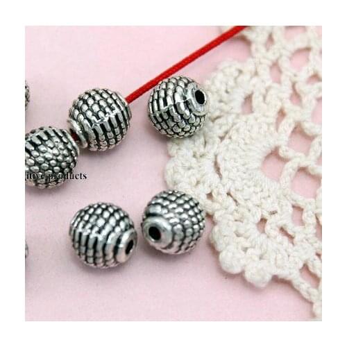 20pcs/lot Tibetan Silver spacer Loose Bead Spacer Beads Connectors for DIY Jewelry Making bracelet fg4s