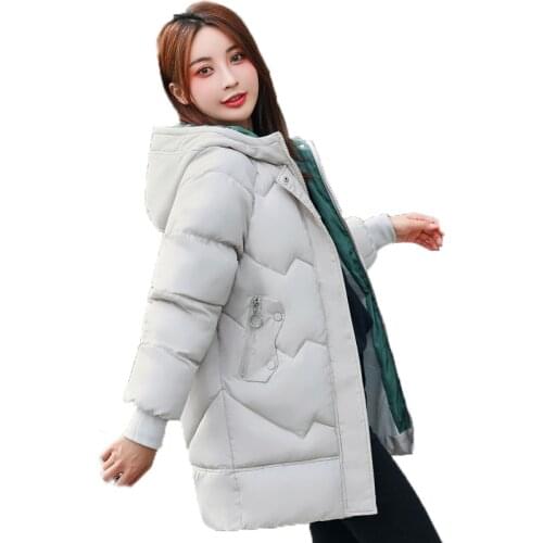 Scienwear 2020 Winter Womens Padding Hooded Thick Parkas Ladies Padded Coats For Girls Jackets Plus Warm Clothes SW1981