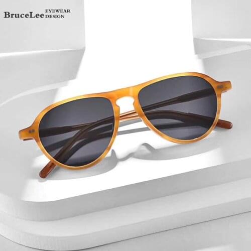 Sunglasses 2020 Brand Classic Polarized Men Acetate Sunglasses Unisex Travel Fashion pilot Glasses Women Driving Eyewear Oculos