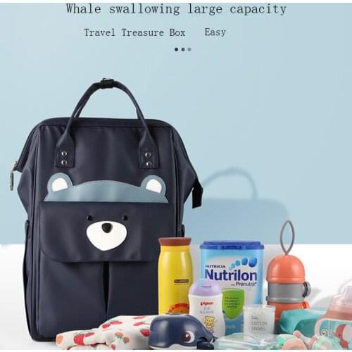 Mommy Bag Travel Backpack Handbag Go out Baby Stroller Bag Backpack Milk Powder Bag Multifunctional Bag