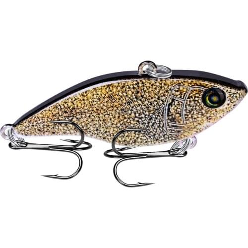 VIBRATION-X Sinking VIB Fishing Lure Lipless Crankbait Artificial Hard Bait All Depth Winter Pike Bass Fishing Tackle