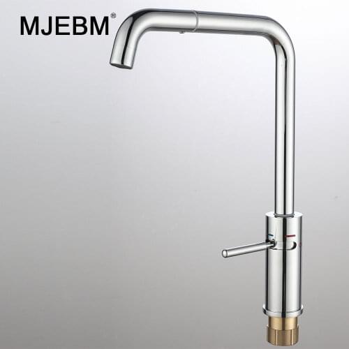 MJEBM Silver Chrome Tall Basin Sink Faucet Slim Bathroom Washbasin Water Mixer Tap Hot Cold Water Basin Crane Tap Bathroom Tap