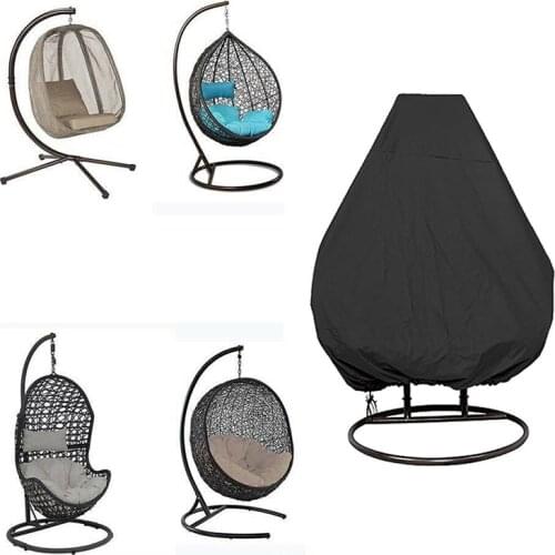 Rocking Chair Protective Cover Garden Swing Rainproof Cover Canopy Dustproof Cover Hanging Outdoor Chair Cover