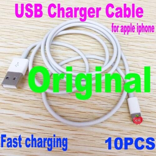 10PCS 100cm Length USB Cable For Apple iPhone X 5 5S 5C SE 6 6S 7 8 Plus 11 XR XS Max Fast Charging Data Sync Line Charger