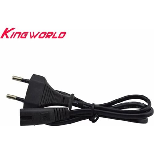 100pcs 1.2M For PS2 for PS3 EU plug replacement AC power cable cord for Sony Playstion 4 Console Power Supply for Xbox