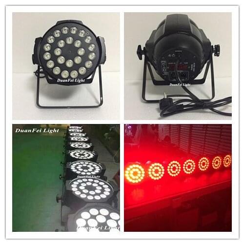 16Pieces/Lot Dmx Auto Sound 24x10w Par Led Rgbw 4in1 Uplight For Disco Concert Show