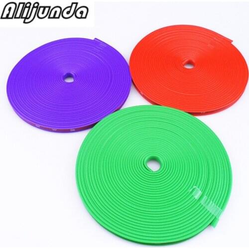 8 meters/roll Car Wheel hub adornment Article for Ford Focus Fusion Escort Kuga Ecosport Fiesta Falcon EDGE/Explorer/EXPEDITION