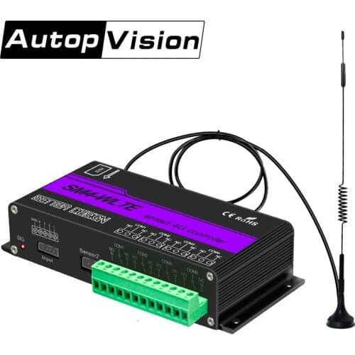 SM8 4G GSM Wireless-Relay Switch Module - Smart Momentary Inching Controller, DIY Remote Control Temperature and humidity sensor