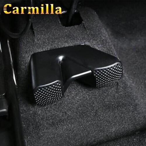 Carmilla Car Under Seat Air Outlet Vent Cover for Nissan Qashqai J11 2016 2017 2018 Car Rear AC Heat Floor Air Vent Covers