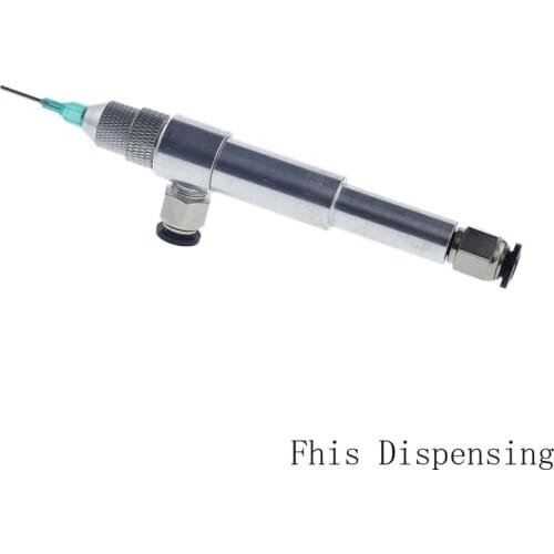 CNC Robot Movement Platform Single Acting Micro Precision Dispensing Valve Feed Inlet RP1/8 SMT Solder Paste Adhesive