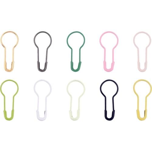 Colorful Tiny Bulb Safety Pins Metal SafetyJewelry Pin Brooch Blankets Skirts Kilt Pin Stitch MarkersTag Label Pins Sewing