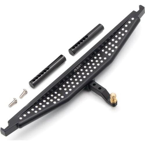 KYX Racing Alloy Rear Bumper Upgrades Parts Accessories for 1/10 RC Crawler Car Traxxas TRX-4 TRX4