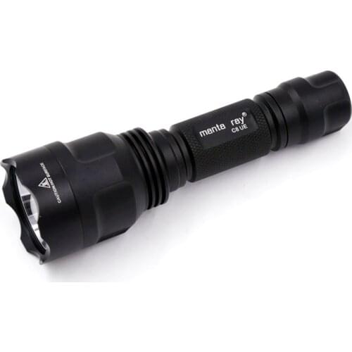 Manta Ray C8 Cree XP-L HI V3 1000LM 7135*10 Integrated Head Long Range LED Flashlight Torch For Camping Hiking Fishing