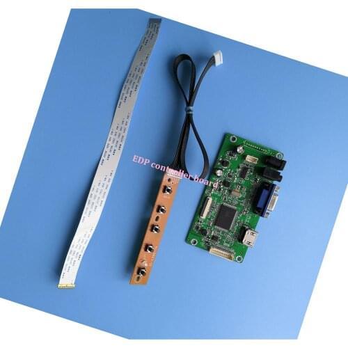 For LP156WF1-TPB1 DRIVER 1920X1080 Controller board 15.6" SCREEN display 30Pin DIY monitor LCD EDP KIT VGA panel