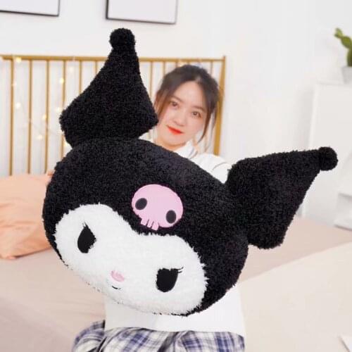 Kuromi Melody Cinnamoroll plush pillow kawaii anime stuffed lovely anime sofa cushion girls Room decoration gift for girl