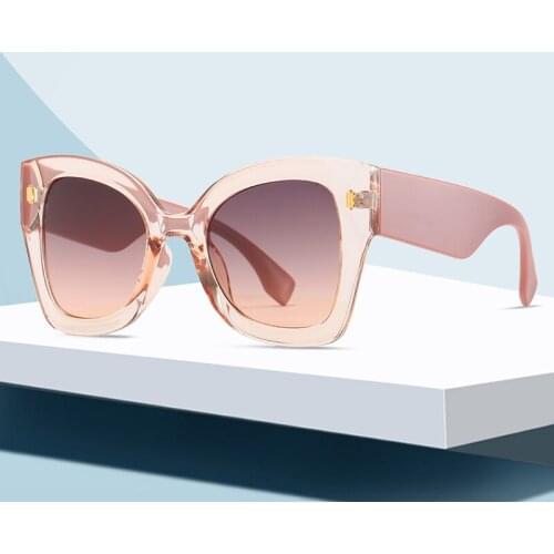 ROSEBERRY Cat Eye Glasses 2021 Fashion Women And Man Brand Designer Vintage Sun Glasses Female Lady UV400 Oculos