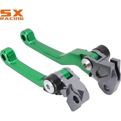 Motorcycle CNC Dirt Bike Brake Clutch Lever For KAWASAKI KX65 2000-2017 KX85 2001-2017 KX125 2000-2005 KX250 2000-2004 KX250F 04