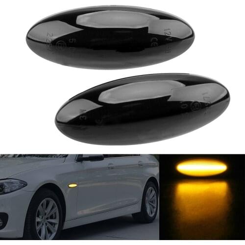 Blinker Light Turn Signal Light For Toyota Yaris COROLLA Auris Mk1 E15 RAV4 Mk3 A Pair Signal Lamp LED Car Dynamic Side Marker